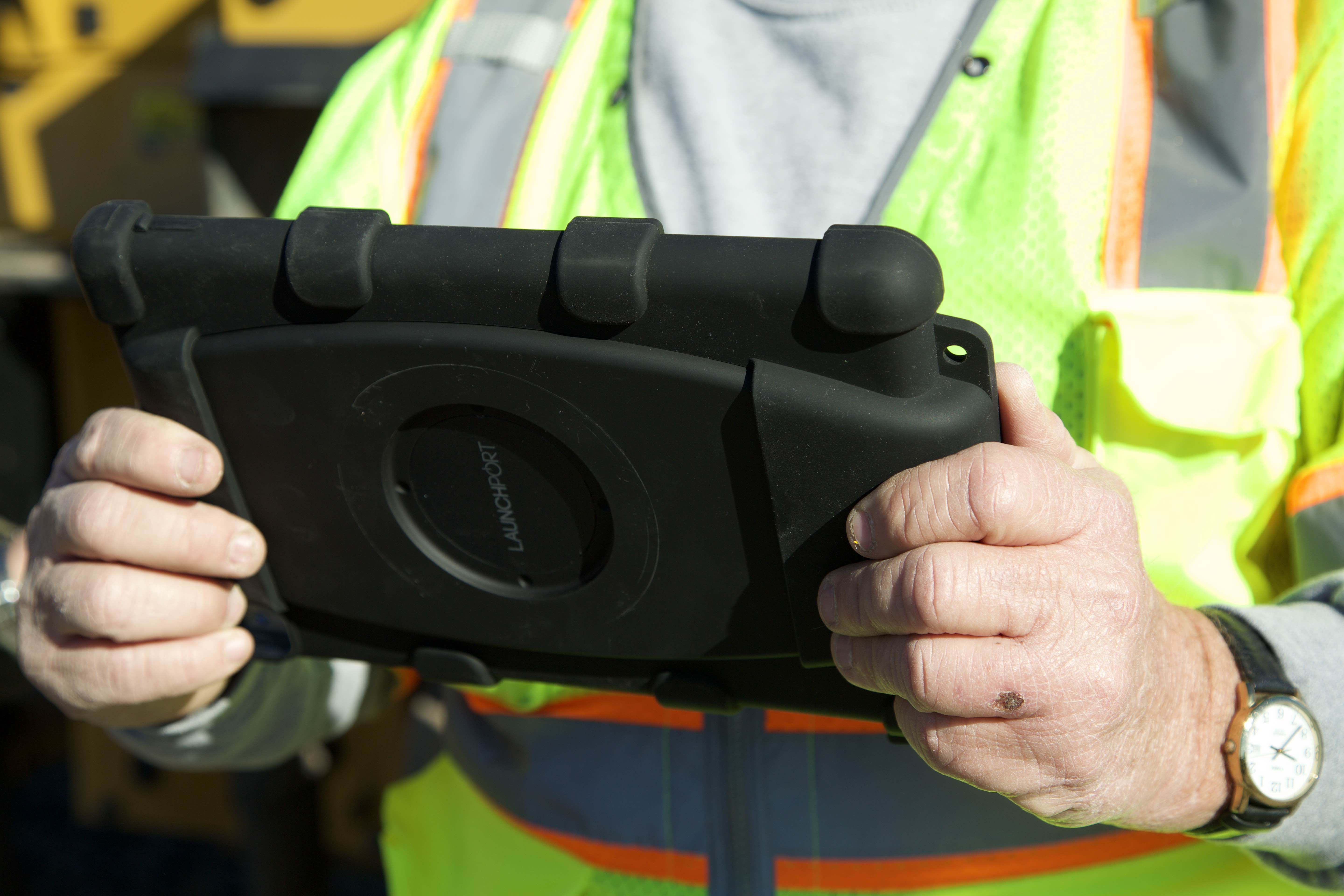 Fleet Vehicle iPad Docking Station LaunchPort Rugged System